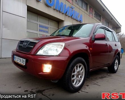 Красный Чери Тигго, объемом двигателя 2.4 л и пробегом 154 тыс. км за 4800 $, фото 1 на Automoto.ua