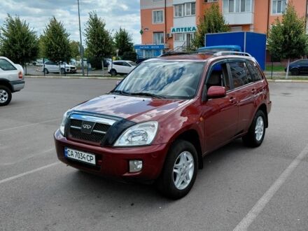 Чери Тигго 2008 в Буче на Automoto.ua Красный Чери Тигго, объемом двигателя 2 л и пробегом 185 тыс. км за 3500 $, фото 1 на Automoto.ua