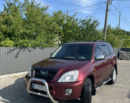 Червоний Чері Тігго, об'ємом двигуна 2 л та пробігом 270 тис. км за 4900 $, фото 1 на Automoto.ua