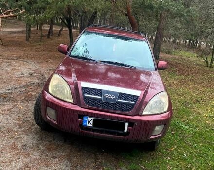Красный Чери Тигго, объемом двигателя 2.4 л и пробегом 242 тыс. км за 2900 $, фото 1 на Automoto.ua