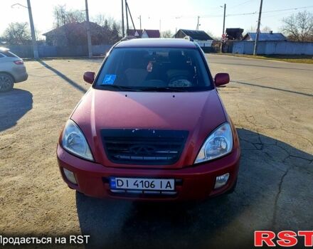 Красный Чери Тигго, объемом двигателя 1.8 л и пробегом 150 тыс. км за 4600 $, фото 1 на Automoto.ua