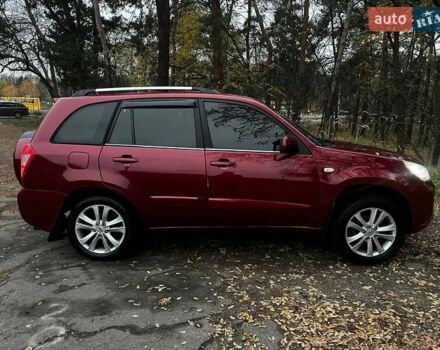 Красный Чери Тигго, объемом двигателя 1.85 л и пробегом 144 тыс. км за 5800 $, фото 1 на Automoto.ua