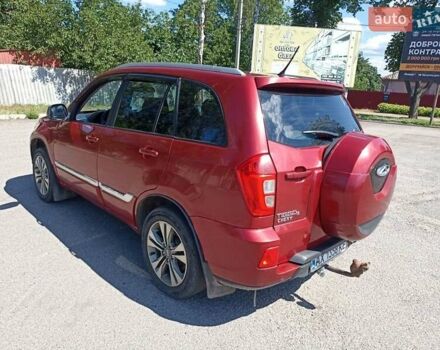 Красный Чери Тигго, объемом двигателя 1.6 л и пробегом 70 тыс. км за 8500 $, фото 1 на Automoto.ua