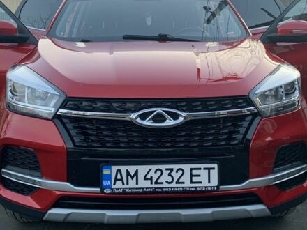 Чери Тигго 2021 в Житомире на Automoto.ua Красный Чери Тигго, объемом двигателя 1.5 л и пробегом 58 тыс. км за 10000 $, фото 1 на Automoto.ua