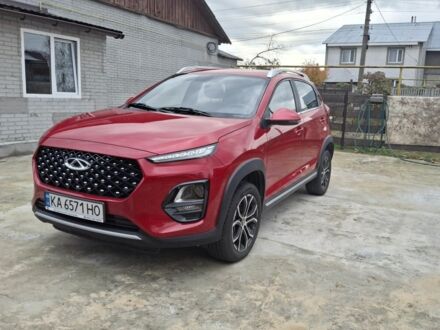 Чери Тигго 2022 в Коростене на Automoto.ua Красный Чери Тигго, объемом двигателя 1.5 л и пробегом 14 тыс. км за 11500 $, фото 1 на Automoto.ua