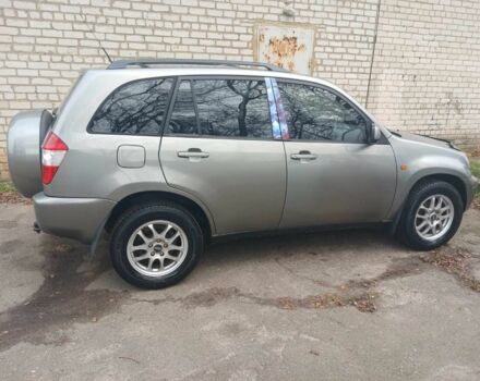 Серый Чери Тигго, объемом двигателя 2.4 л и пробегом 45 тыс. км за 6100 $, фото 3 на Automoto.ua