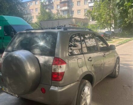 Серый Чери Тигго, объемом двигателя 2.4 л и пробегом 260 тыс. км за 2599 $, фото 3 на Automoto.ua