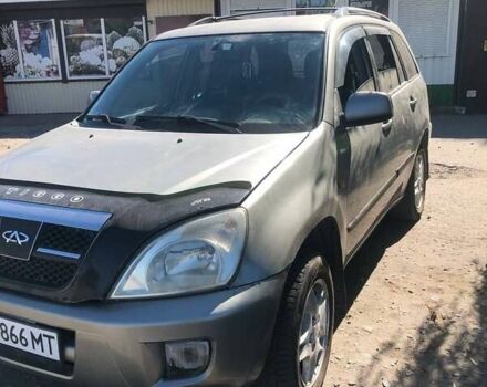 Серый Чери Тигго, объемом двигателя 2 л и пробегом 200 тыс. км за 4500 $, фото 2 на Automoto.ua