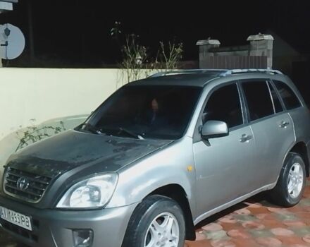 Серый Чери Тигго, объемом двигателя 2 л и пробегом 150 тыс. км за 1500 $, фото 3 на Automoto.ua