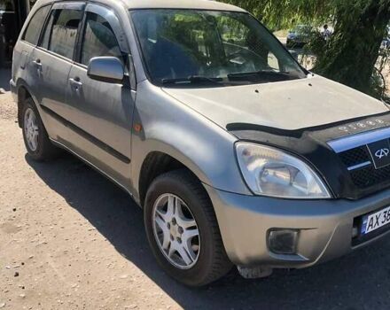 Серый Чери Тигго, объемом двигателя 2 л и пробегом 200 тыс. км за 4500 $, фото 4 на Automoto.ua