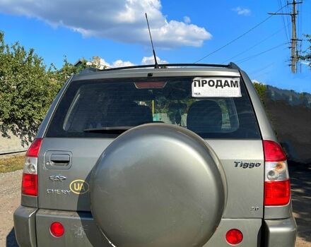Серый Чери Тигго, объемом двигателя 2 л и пробегом 141 тыс. км за 4000 $, фото 4 на Automoto.ua
