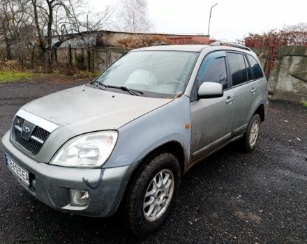 Серый Чери Тигго, объемом двигателя 2.4 л и пробегом 280 тыс. км за 3500 $, фото 1 на Automoto.ua