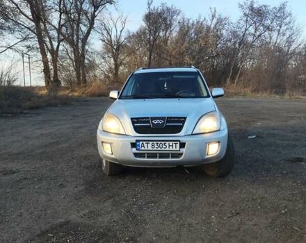 Серый Чери Тигго, объемом двигателя 2 л и пробегом 184 тыс. км за 2800 $, фото 8 на Automoto.ua