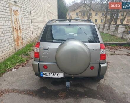Серый Чери Тигго, объемом двигателя 2.35 л и пробегом 45 тыс. км за 6100 $, фото 1 на Automoto.ua