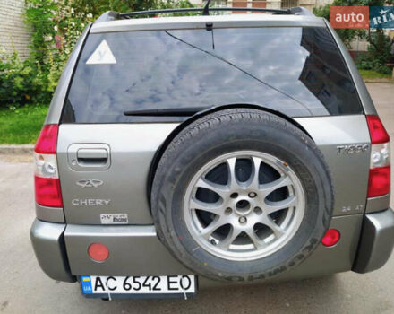 Чери Тигго 2008 в Луцке на Automoto.ua Серый Чери Тигго, объемом двигателя 2.4 л и пробегом 166 тыс. км за 4200 $, фото 7 на Automoto.ua