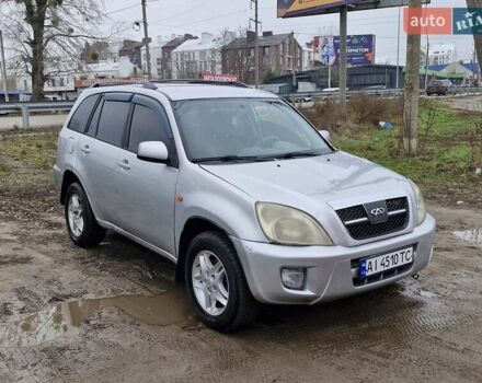 Серый Чери Тигго, объемом двигателя 2 л и пробегом 245 тыс. км за 2100 $, фото 1 на Automoto.ua