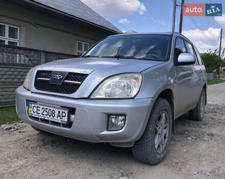 Серый Чери Тигго, объемом двигателя 2 л и пробегом 487 тыс. км за 5500 $, фото 1 на Automoto.ua