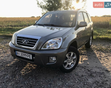 Серый Чери Тигго, объемом двигателя 1.85 л и пробегом 174 тыс. км за 4998 $, фото 2 на Automoto.ua