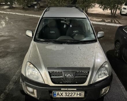 Серый Чери Тигго, объемом двигателя 2 л и пробегом 239 тыс. км за 2722 $, фото 1 на Automoto.ua
