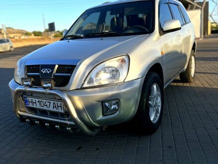 Серый Чери Тигго, объемом двигателя 2 л и пробегом 200 тыс. км за 3700 $, фото 1 на Automoto.ua