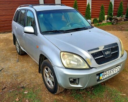 Серый Чери Тигго, объемом двигателя 2 л и пробегом 158 тыс. км за 2600 $, фото 1 на Automoto.ua