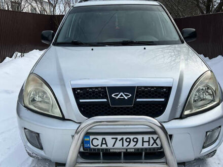 Серый Чери Тигго, объемом двигателя 2.4 л и пробегом 186 тыс. км за 4000 $, фото 1 на Automoto.ua