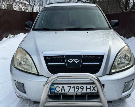 Серый Чери Тигго, объемом двигателя 2.4 л и пробегом 186 тыс. км за 4000 $, фото 1 на Automoto.ua