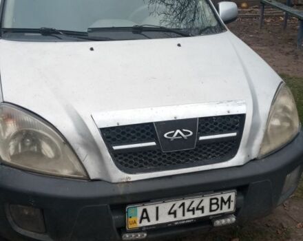 Серый Чери Тигго, объемом двигателя 2 л и пробегом 320 тыс. км за 1550 $, фото 1 на Automoto.ua