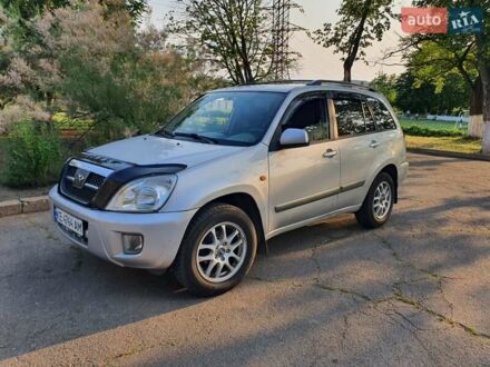 Чери Тигго 2008 в Кривом Роге на Automoto.ua Серый Чери Тигго, объемом двигателя 2.35 л и пробегом 174 тыс. км за 4500 $, фото 1 на Automoto.ua