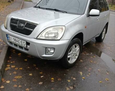 Сірий Чері Тігго, об'ємом двигуна 2 л та пробігом 108 тис. км за 4000 $, фото 1 на Automoto.ua