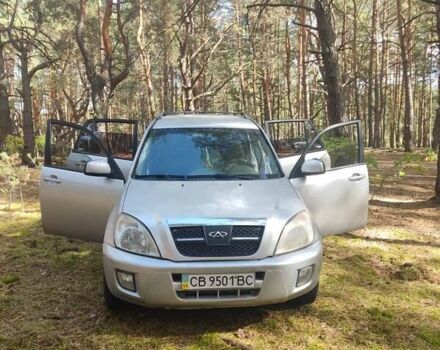 Сірий Чері Тігго, об'ємом двигуна 2 л та пробігом 158 тис. км за 3800 $, фото 1 на Automoto.ua