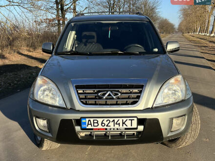 Чери Тигго 2008 в Мурованых Куриловцах на Automoto.ua Серый Чери Тигго, объемом двигателя 2.35 л и пробегом 200 тыс. км за 4600 $, фото 1 на Automoto.ua