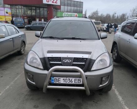 Серый Чери Тигго, объемом двигателя 2 л и пробегом 163 тыс. км за 3496 $, фото 1 на Automoto.ua