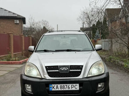 Серый Чери Тигго, объемом двигателя 2 л и пробегом 218 тыс. км за 2800 $, фото 1 на Automoto.ua