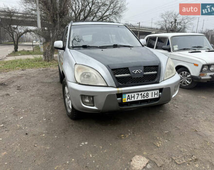 Сірий Чері Тігго, об'ємом двигуна 2.4 л та пробігом 74 тис. км за 3000 $, фото 1 на Automoto.ua