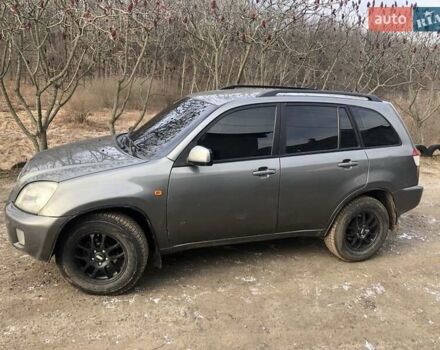 Серый Чери Тигго, объемом двигателя 2.4 л и пробегом 230 тыс. км за 5700 $, фото 1 на Automoto.ua