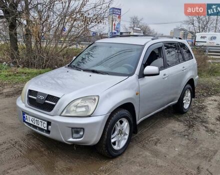Серый Чери Тигго, объемом двигателя 2 л и пробегом 245 тыс. км за 2100 $, фото 1 на Automoto.ua
