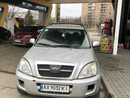 Чери Тигго 2008 в Харькове на Automoto.ua Серый Чери Тигго, объемом двигателя 2.35 л и пробегом 200 тыс. км за 3000 $, фото 1 на Automoto.ua