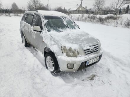 Сірий Чері Тігго, об'ємом двигуна 2 л та пробігом 270 тис. км за 1000 $, фото 1 на Automoto.ua
