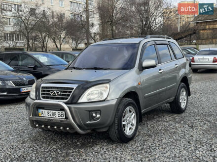 Чери Тигго 2008 в Бердичеве на Automoto.ua Серый Чери Тигго, объемом двигателя 2.35 л и пробегом 201 тыс. км за 3300 $, фото 1 на Automoto.ua