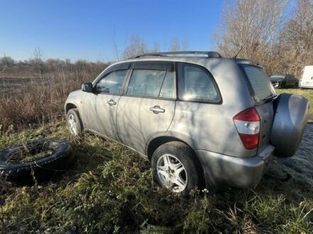 Серый Чери Тигго, объемом двигателя 2 л и пробегом 190 тыс. км за 2350 $, фото 1 на Automoto.ua