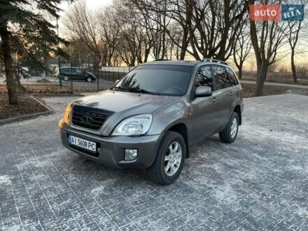 Серый Чери Тигго, объемом двигателя 1.85 л и пробегом 213 тыс. км за 3750 $, фото 1 на Automoto.ua