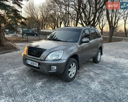 Серый Чери Тигго, объемом двигателя 1.85 л и пробегом 213 тыс. км за 3750 $, фото 1 на Automoto.ua