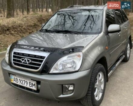 Серый Чери Тигго, объемом двигателя 1.85 л и пробегом 190 тыс. км за 4200 $, фото 1 на Automoto.ua