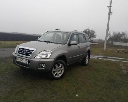 Серый Чери Тигго, объемом двигателя 1.6 л и пробегом 260 тыс. км за 4200 $, фото 1 на Automoto.ua