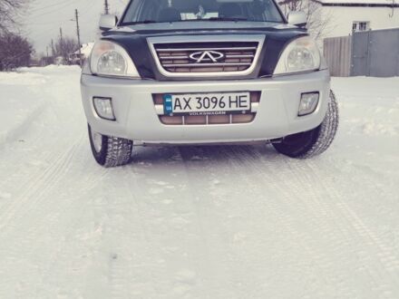 Серый Чери Тигго, объемом двигателя 1.6 л и пробегом 211 тыс. км за 4300 $, фото 1 на Automoto.ua