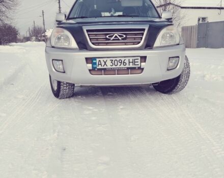 Серый Чери Тигго, объемом двигателя 1.6 л и пробегом 211 тыс. км за 4300 $, фото 1 на Automoto.ua