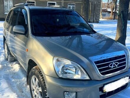 Серый Чери Тигго, объемом двигателя 1.8 л и пробегом 1330 тыс. км за 4300 $, фото 1 на Automoto.ua