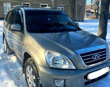 Серый Чери Тигго, объемом двигателя 1.8 л и пробегом 1330 тыс. км за 4300 $, фото 1 на Automoto.ua