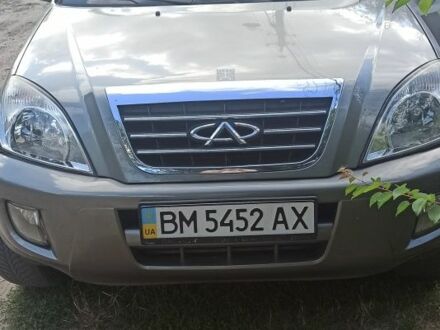 Серый Чери Тигго, объемом двигателя 1.8 л и пробегом 105 тыс. км за 4300 $, фото 1 на Automoto.ua